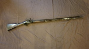 This 1833 Springfield Rifle would have been the type used by many of the Texans at the Alamo (Varnum Armory Museum Collection)