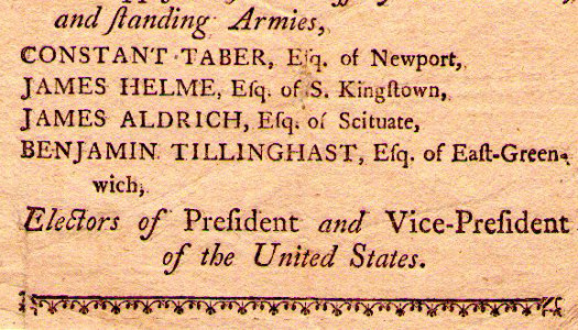 Collecting Rhode Island’s Remarkable Election Ballots