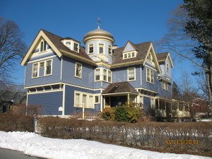 A former house of Katharine Prescott Wormeley(Collection of Fred Zilian)