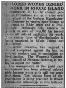 From the November 9, 1918 edition of the New York Age, the nation’s leading black newspaper of the day