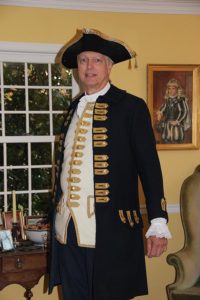 John Millar in a Royal Navy officer’s uniform (John Millar)