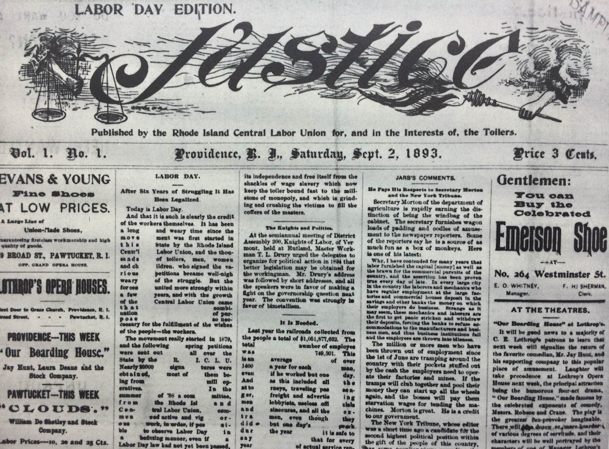 How did Labor Day start? Massachusetts was among the first states to make  it a holiday 