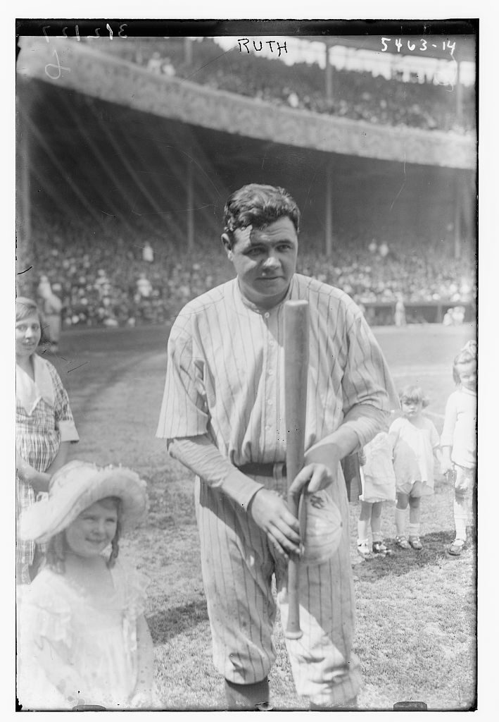 Babe Ruth and Lou Gehrig Play an Exhibition Game in Providence
