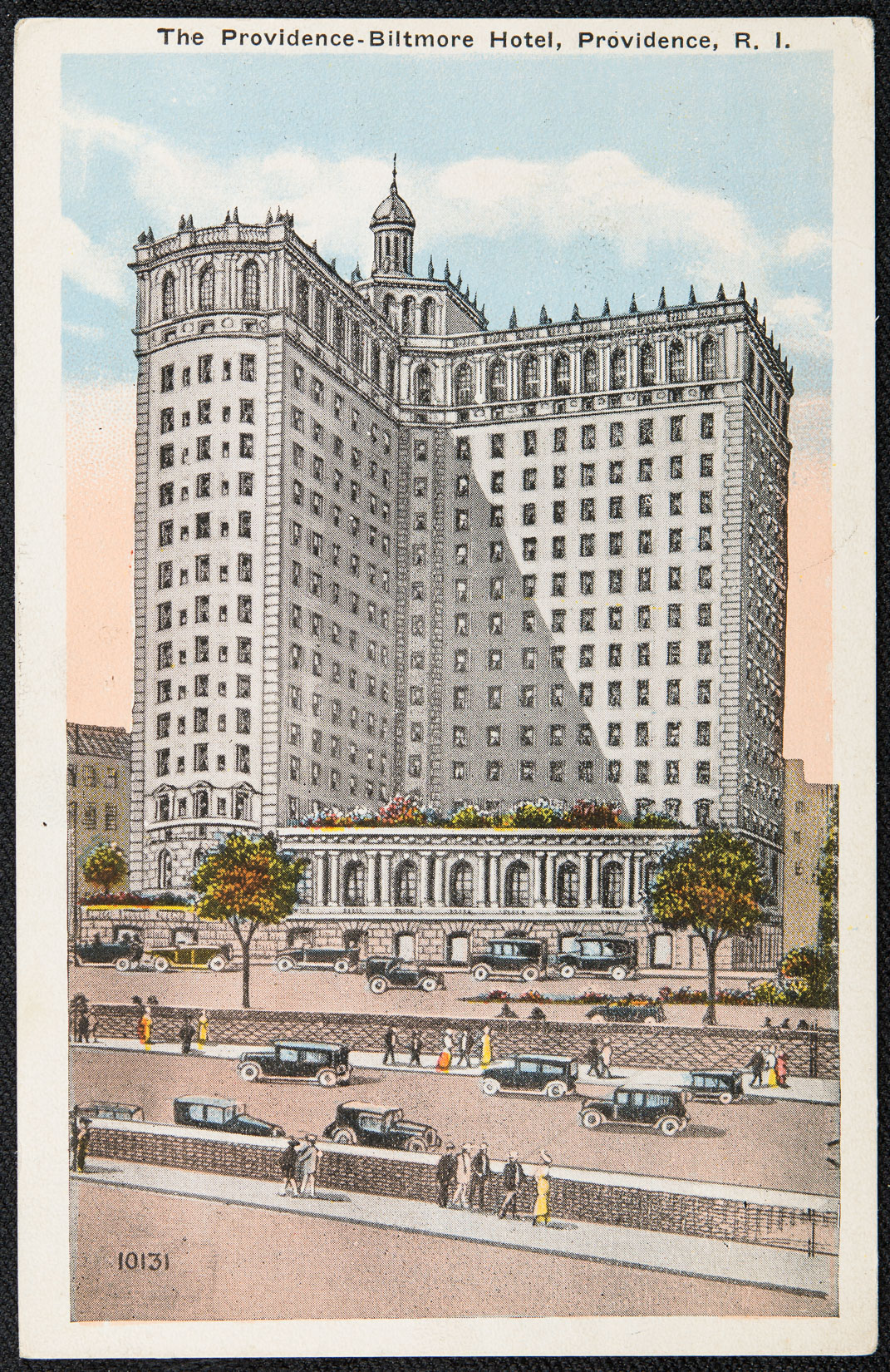 Providence, Rhode Island, Exterior View of the Biltmore Hotel (100