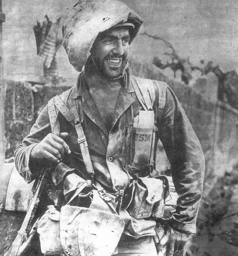 Armenia Corporal Harry Kizirian in WWII as a Marine in the Pacific