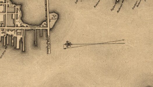 Griffin Greene’s Water Pump Raises a Sunken British Warship in 1780