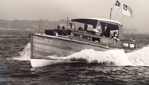 Coast Guard Machine-Guns Monolola and Other Rumrunners in Narragansett Bay