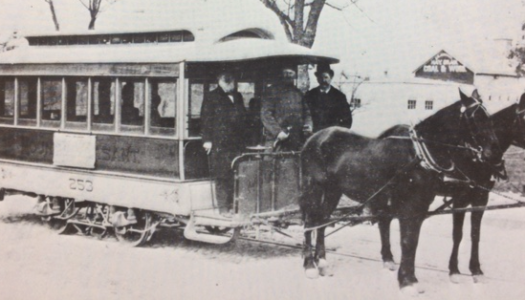 Rhode Island’s First Horsecar, Providence to Pawtucket