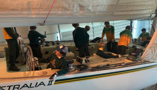 Australia II Stuns the Sailing World, Winning the America’s Cup in Newport in 1983